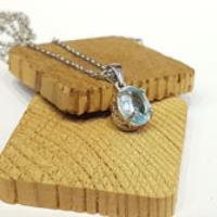 آویز آکوامارین