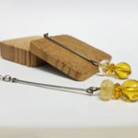گوشواره سیترین