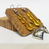 گوشواره سیترین